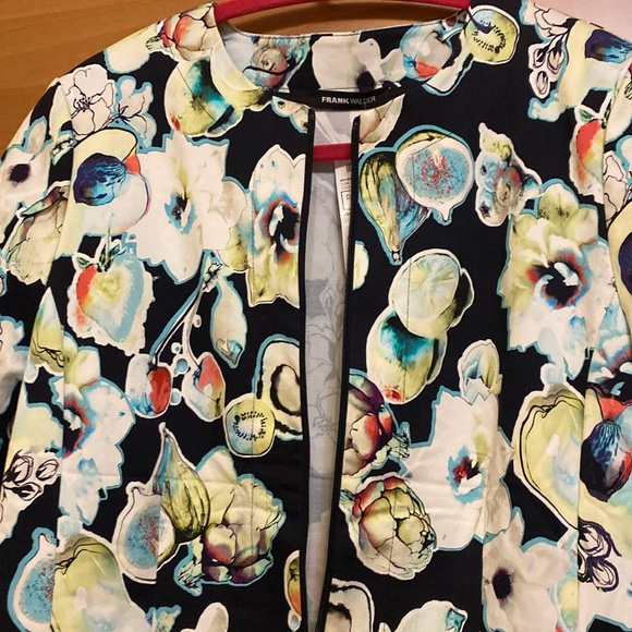 FRANK WALDER jacket.  New with tag. Size 10. Made in RUMANIA - Picture 3 of 11